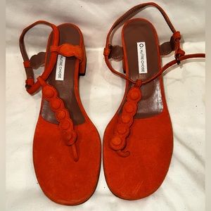 L’AUTRE CHOSE orange heels